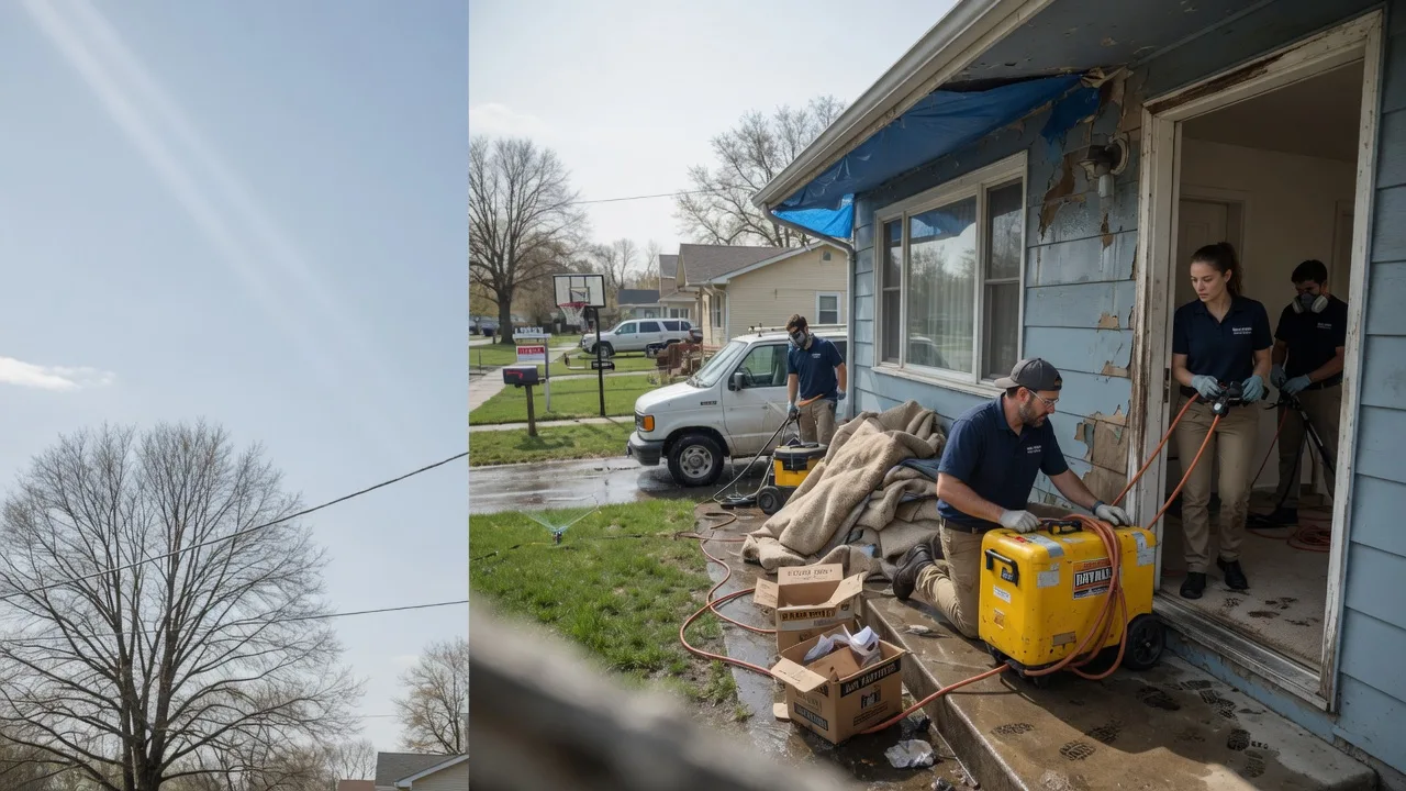 Basement Flood Cleanup in Redford, MI near me